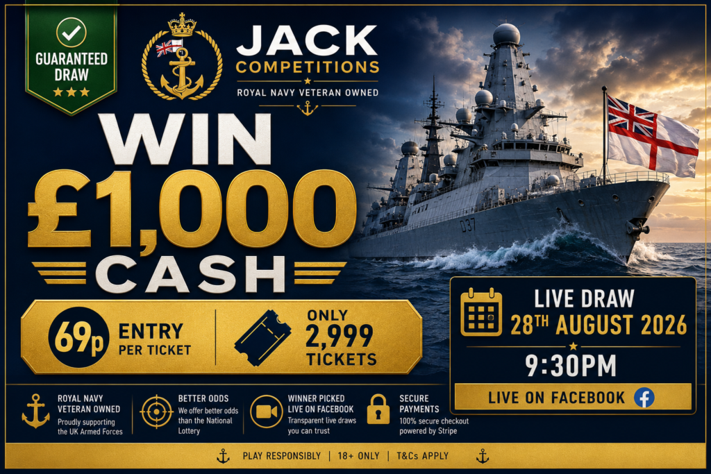 Win £1000 Cash